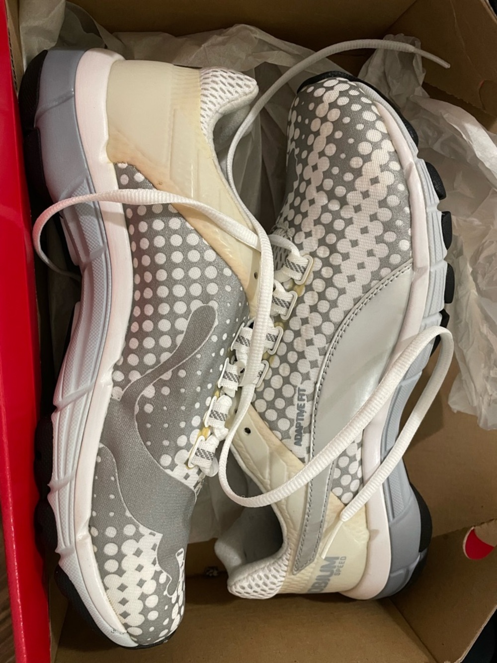 Puma White Adult Mobium Elite Speed Shoe